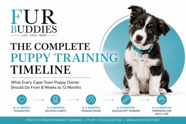 Puppy Training Timeline Guide by FurBuddies Dog Training and Behaviour Specialists Cape Town