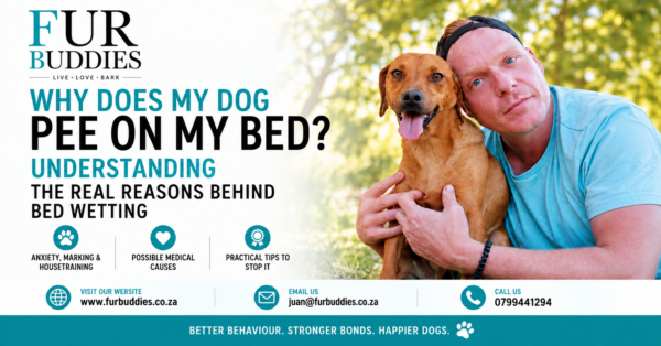 Why does my dog pee on my bed? Dog behaviour and bed wetting